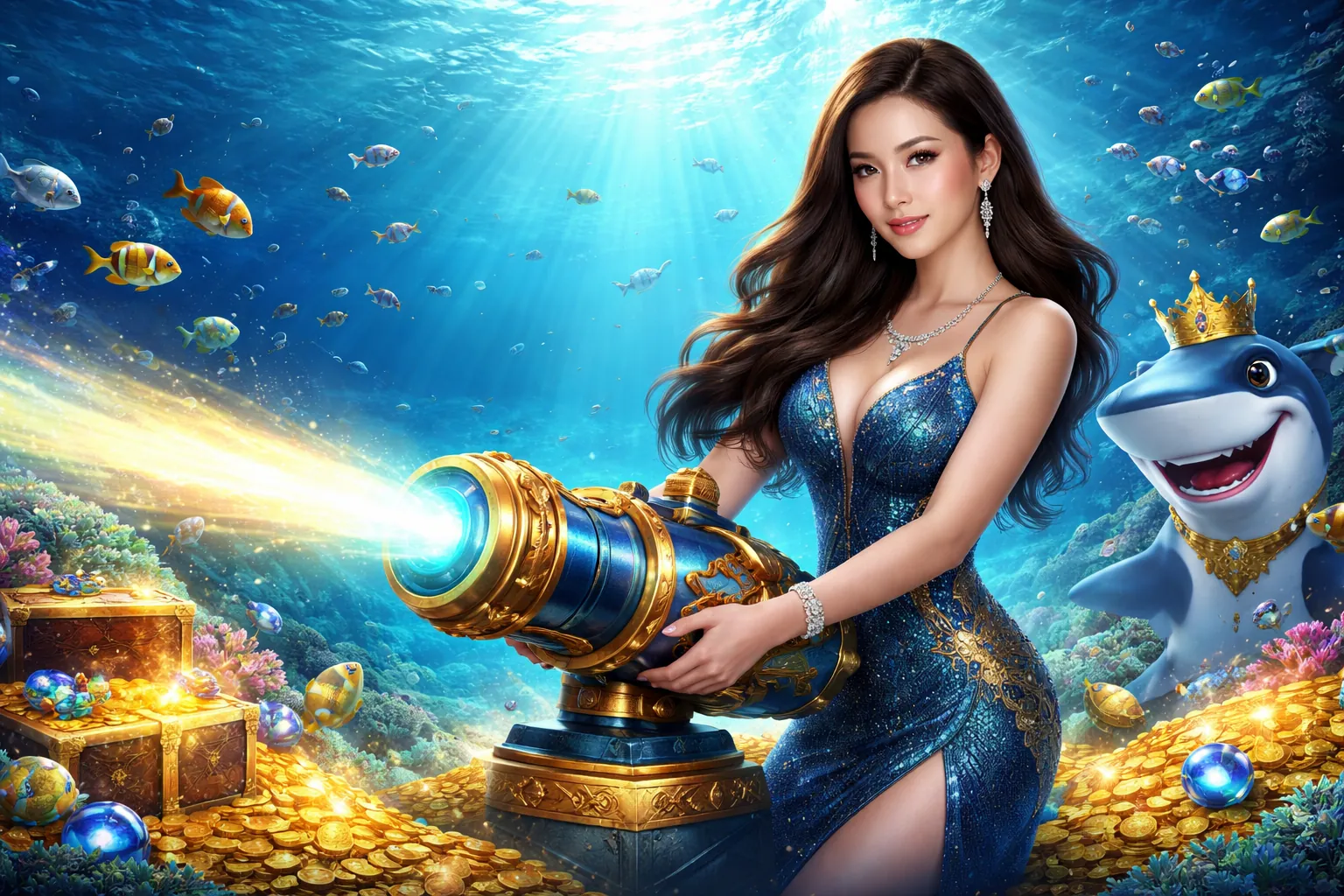 Trò chơi bắn cá trên các app của okvip