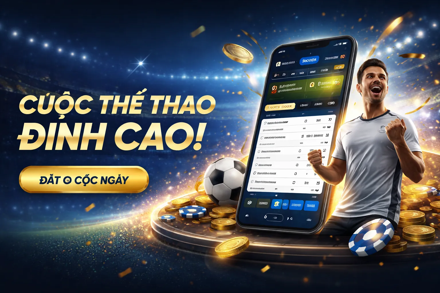 Hình ảnh nền trang đăng nhập các app của OKVIP 2026